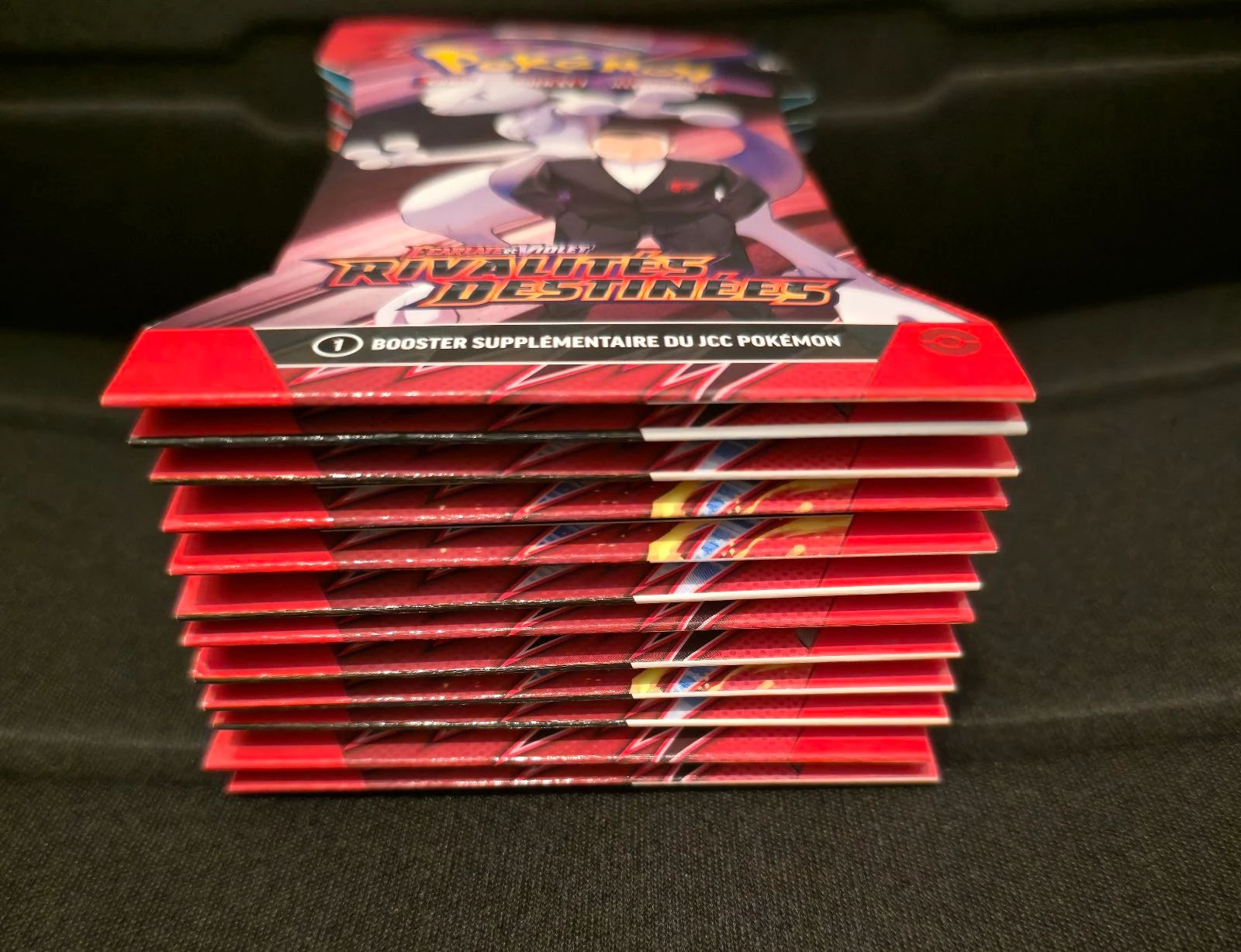 Pokémon Lot of 12 EV10 Destiny Rivalry Boosters in Blister Packaging in 3 Art Sets – photo 3